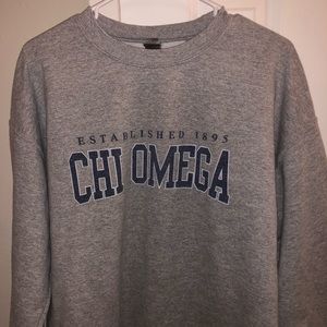 Chi Omega sweatshirt